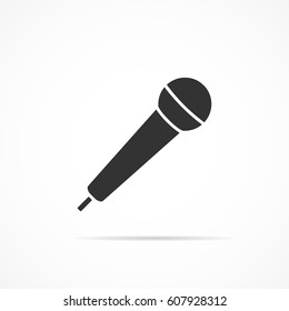 Vector image of the microphone icon.