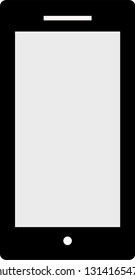 Vector image of mobile phone.