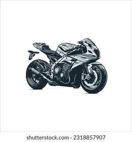 vector image of motor sport, black color, white background, high speed.