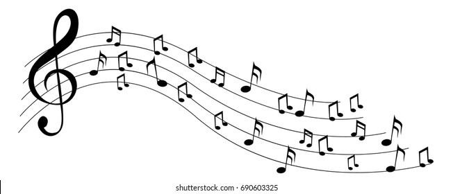vector image music illustration