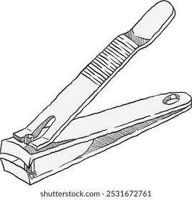 Vector Imagen de cortaúñas
