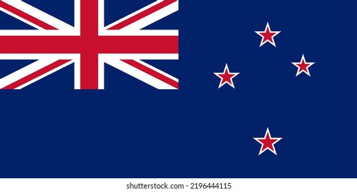 A vector image of the New Zealand flag