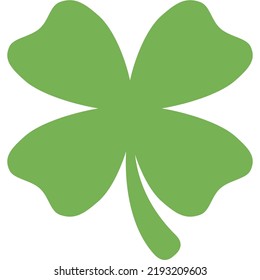 A vector image off four leaf