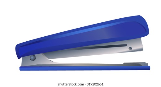 vector image of office supplies stapler