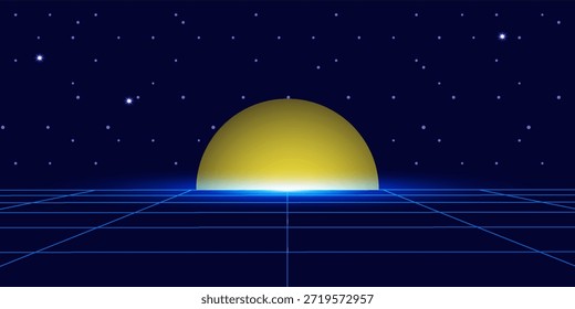 Vector image of old, retro, vintage style. Party banner, invitation, flyer,
Futurism , advertising. Vector illustration of retro disco and dance. 80 s, 90 s style.
