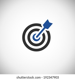 Vector image on the white background. 