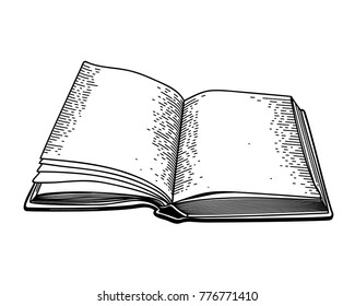 Vector Image Open Book Stock Vector (Royalty Free) 776771410 | Shutterstock