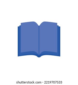 vector image of open book cart with white background
