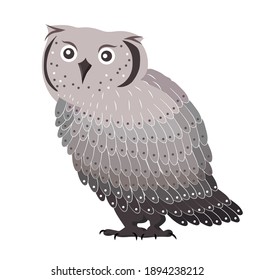
vector image of an owl