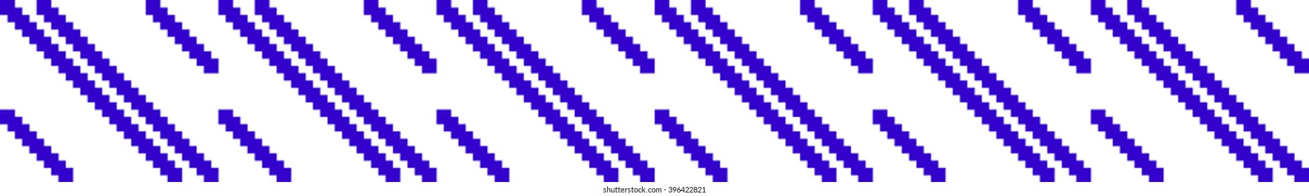 Vector Image. The pattern for seamless texture. Blue colour. For textiles, design, presentations. pixel design