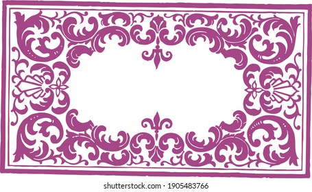 Vector image of a patterned background