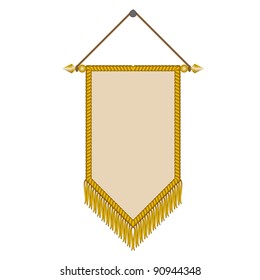 vector image of a pennant