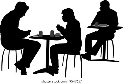 8,318 Man eating silhouette Images, Stock Photos & Vectors | Shutterstock