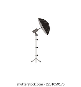 imagen vectorial imagen luz de paraguas icono con fondo blanco
