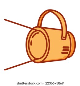 vector image projector icon with white background