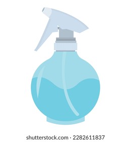 Vector image of the pulevizer. Hygiene items and baths. The concept of cleanliness and self-care. Beautiful elements for your design.