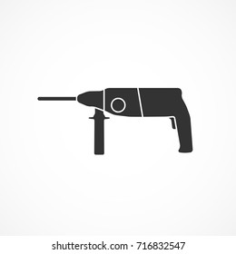 Vector image of a puncher icon.