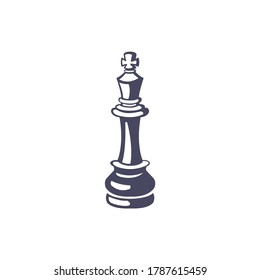 Vector image of the Queen's chess piece