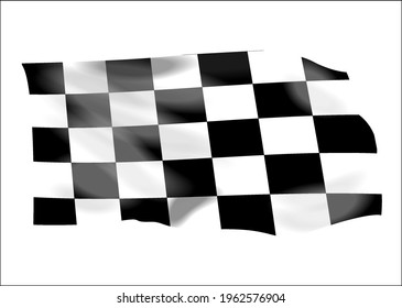 imagen vectorial de una ilustración de marca de carreras
