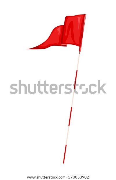 long triangular flag