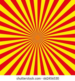 Vector image red and yellow striped background.