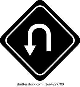 
vector image
road sign back