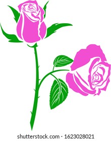 
vector image of a rose, hopefully it can make a good inspiration for flower lovers.