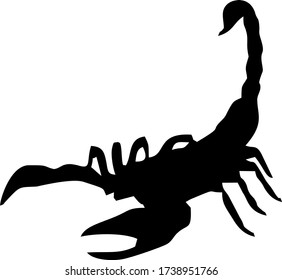 Vector image of a Scorpion