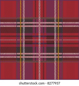 vector image of seamless plaid texture