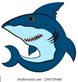 Vector Image Shark Car Sticker Vector Stock Vector (Royalty Free ...