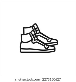 Vector image of a shoe, white background and color, multi color shoes.