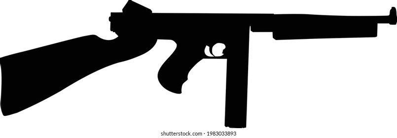 99 Thompson sub machine gun Images, Stock Photos & Vectors | Shutterstock