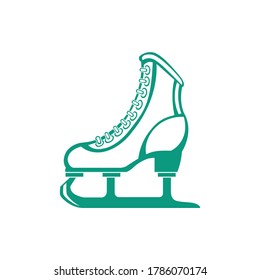 Vector image of the skate icon