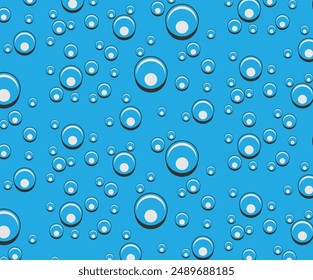 vector image of sky blue textured background with water drops suitable for presentations, design backgrounds, photos, typography, banners, advertising, layouts, etc.