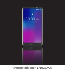 Vector image of a Smart Phone. Editable vector.