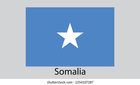 Vector Image Of Somalia Flag