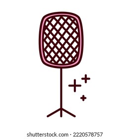 vector image sound speaker icon with white background
