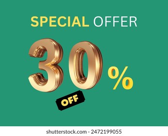 vector image of special offer for business and maket 