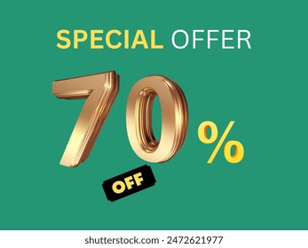 vector image of special offer for business and market 