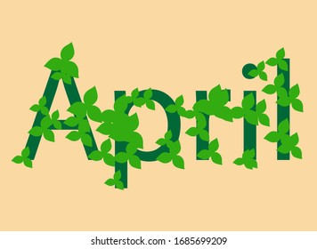 Vector image of Spring Leaves for web page, website, banner, magazine, poster, decoration, postcard, frame. Spring Leaves background. Spring Leaves illustration. EPS 10.