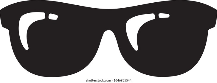 a vector image of sunglasses 