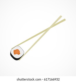 Vector image of sushi sticks.