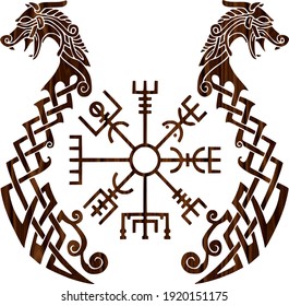 Vector Image Of Symbol Of Ancient Warriors