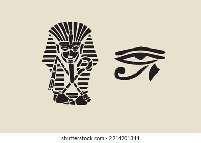 Vector image - symbols of ancient egypt