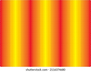 Vector image of the texture resulting from a series of wheel transforms. A 3D effect was achieved by using different shades. .