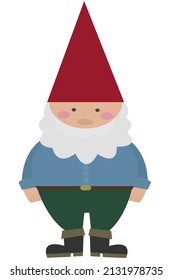 Vector image "The fairy gnome"