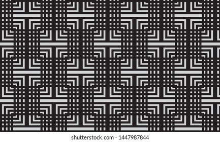 Vector Image of Traditional Japanese Geometric Pattern