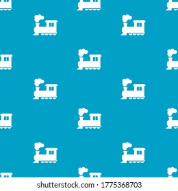 Vector image. Trains pattern. Modular decorative image.