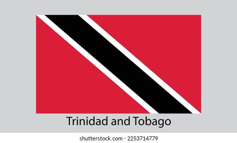 Vector Image Of Trinidad And Tobago Flag
