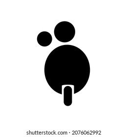 Vector image of two men riding motorbikes, for free design.
